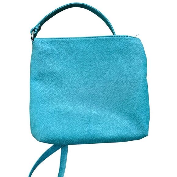 Relic Riley by Fossil Women's Turquoise Crossbody Bag Adjustable Strap Casual - Picture 4 of 15